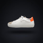 LEVEL O3 - WHITE / NEON RED