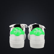 LEVEL O4 - WHITE / NEON GREEN