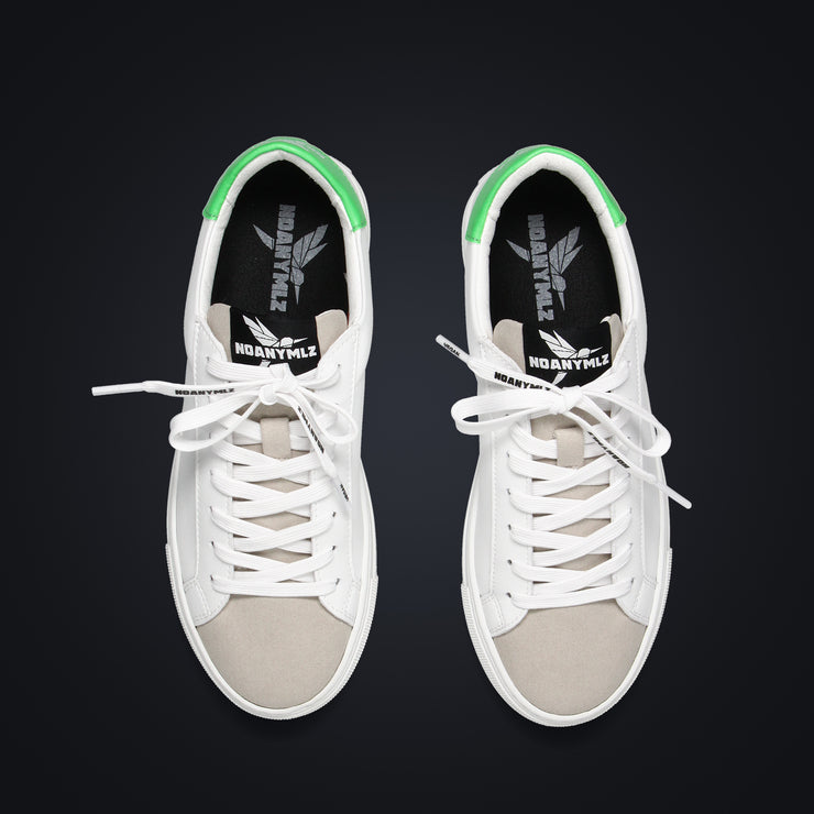 LEVEL O4 - WHITE / NEON GREEN